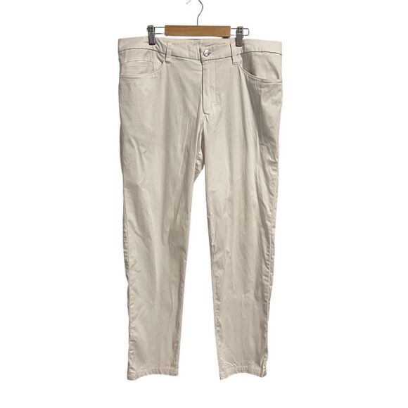 Lululemon ABC Classic-Fit Pant Warpstreme White Size 34
